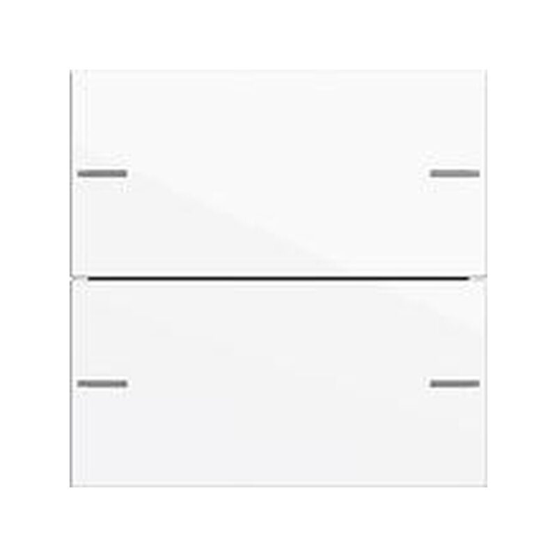 GIRA zestaw klawiszy 2x TS4 System 55 biały 575203