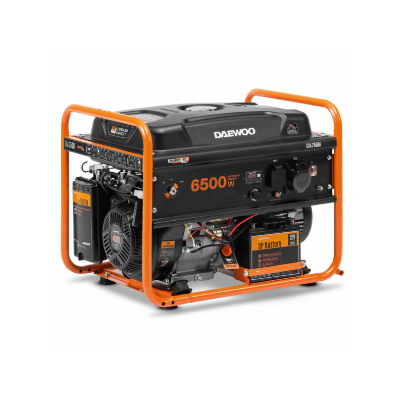 AGREGAT PRĄDOTWÓRCZY DAEWOO GDA 7500E 6.5kW
