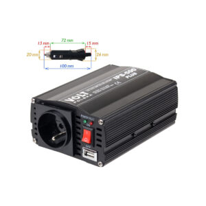 PRZETWORNICA VOLT POLSKA IPS-500 PLUS 12V / 230V 350/500 W
