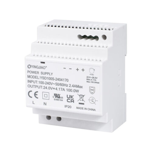 ZASILACZ IMPULSOWY NA SZYNĘ DIN YINGJIAO YSD100S-2403830 24V/92W/3,83A