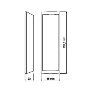 Czytnik zbliżeniowy ROGER PRT12MF-R4-BK