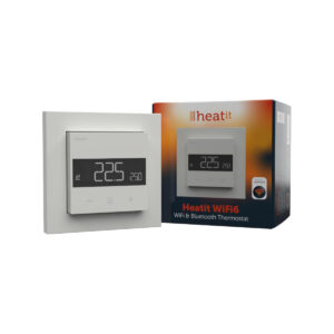 Termostat Heatit WiFi6 White RAL 9003 Wi-Fi Thermostat 3600W 16A