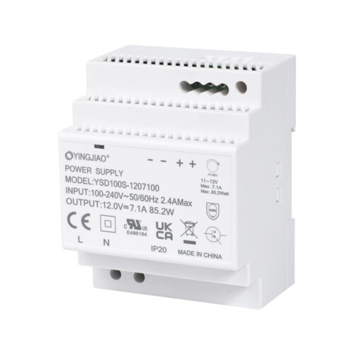 ZASILACZ IMPULSOWY NA SZYNĘ DIN YINGJIAO YSD100S-1207100 12V/85W/7,1A