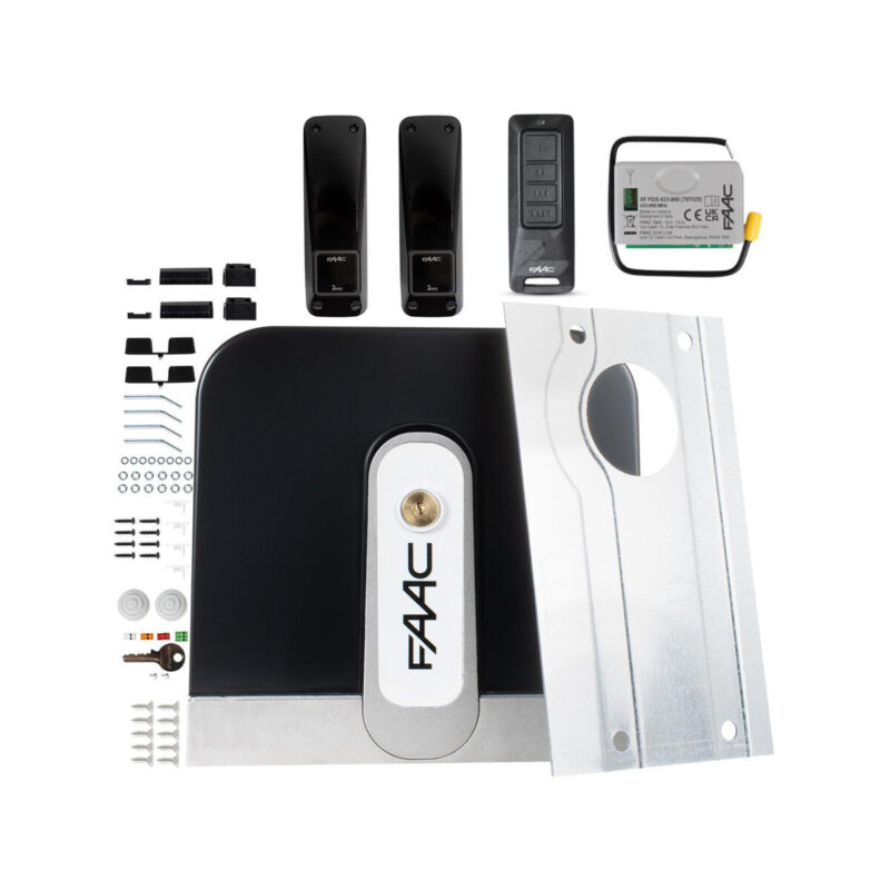 Zestaw Cyclo C721 FDS - FAAC 24V do 800kg bram przesuwnych