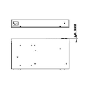 Switch Hikvision DS-3E1512HP-SI-8P2T2F