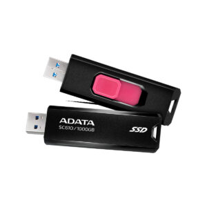 Dysk zewnętrzny SSD Adata SC610 1000GB USB3.2A czarny