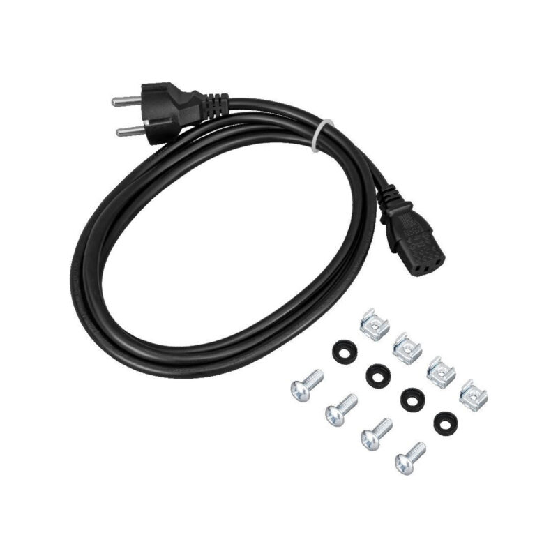 System zasilania buforowego PoE do 16 kamer i rejestratora BCS POWER BCS-UPS/IP16Gb/E-S/RACK5U