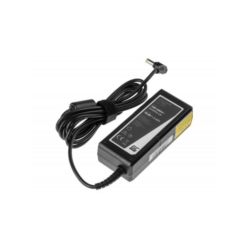 ZASILACZ ŁADOWARKA DO LAPTOPA ACER Green Cell PRO AD01P 19V 3,42A 65W 5,5mm/1,7mm