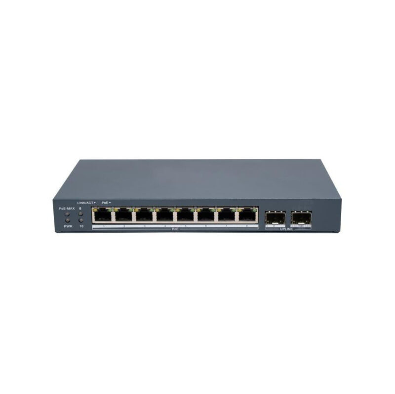 Switch Hikvision DS-3E1510P-EI/M-8P2F