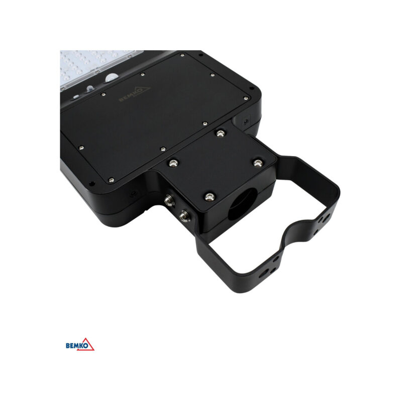 SOLARNA OPRAWA ULICZNA LED SOLGER 40W 6000LM 3000/4000/6000K IP65 CZARNA CZ. PIR