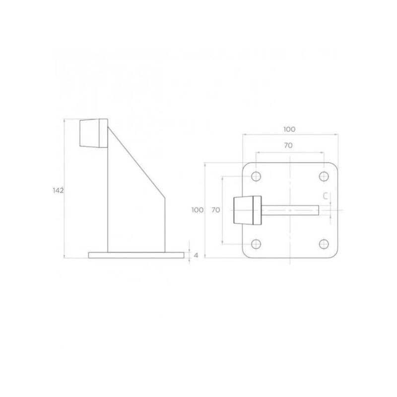 Zderzak PSG 60.039 - odbój do bramy