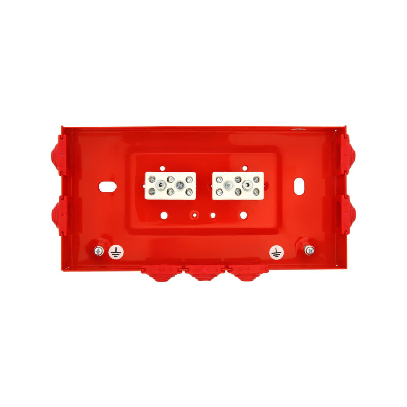 Puszka instalacyjna przeciwpożarowa W2 PIP-2AN przelotowa 6x4mm2