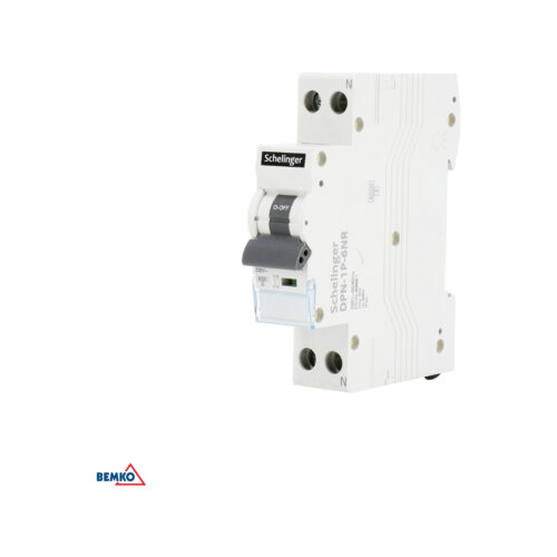 Wyłącznik RCBO 1P B 10A 30mA TYP A SCHELINGER