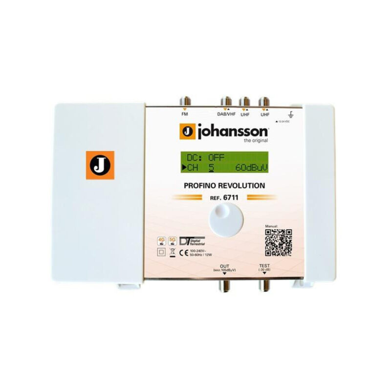 Johansson PROFINO Revolution 6711 Plus - wielozakresowy wzmacniacz (amplifier) do telewizji