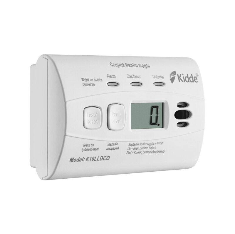 Czujnik czadu z wyświetlaczem Kidde K10LLDCO