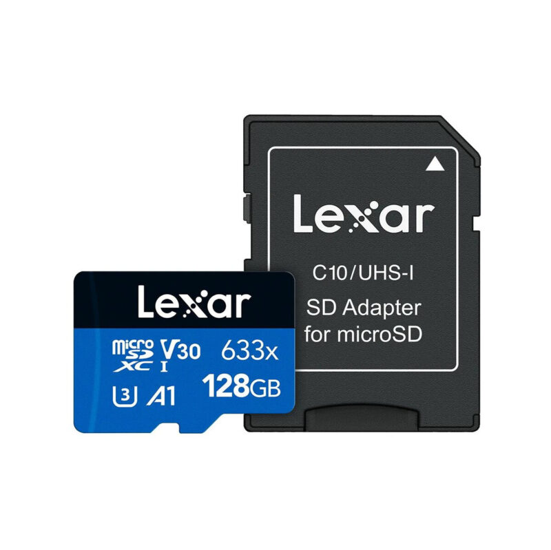 76126dead0e19ac7d8ee3ea8c1eb8512_original Karta pamięci Lexar micro SDXC 128 GB Blue High-Performance