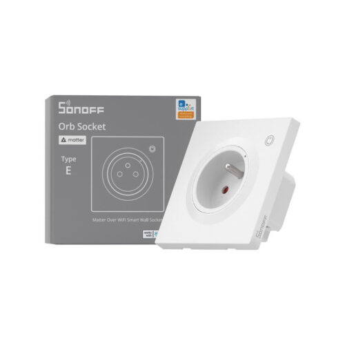 Inteligentne gniazdko ścienne Sonoff WS01TPE-E WiFi (typ E)