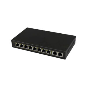 SWITCH POE PULSAR SG108 10-PORTÓW (8xPoE + 2xUPLINK)