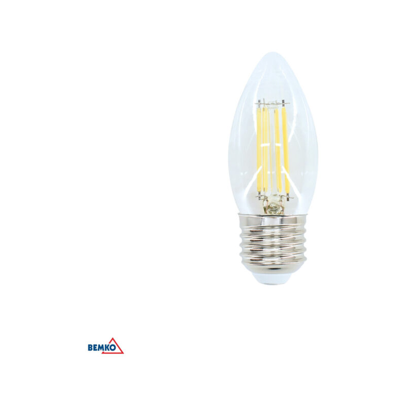 Źródło LED filament 230V E27 C35 6W 750LM 4000K 320ST