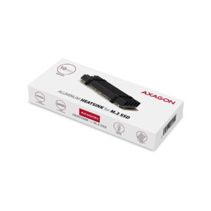 Radiator do dysków Axagon CLR-M2L10 M.2 SSD 10mm