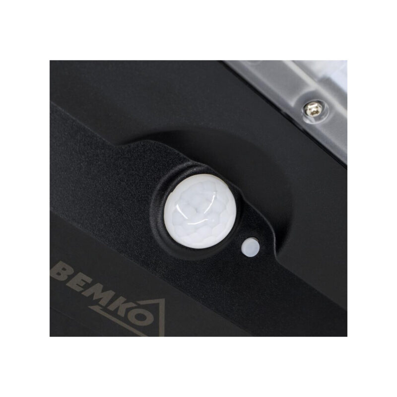 SOLARNA OPRAWA ULICZNA LED SOLGER 15W 1600LM 4000K IP65 CZARNA CZ. PIR