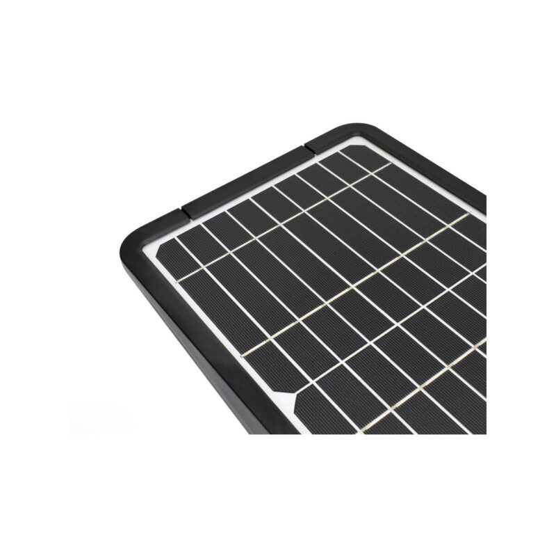 SOLARNA OPRAWA ULICZNA LED SOLGER 25W 3000LM 4000K IP65 CZARNY CZ. PIR