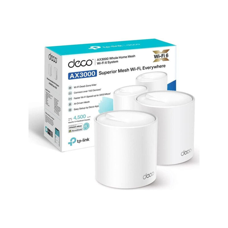 DOMOWY SYSTEM WI-FI MESH TP-LINK DECO X50(2-PACK)