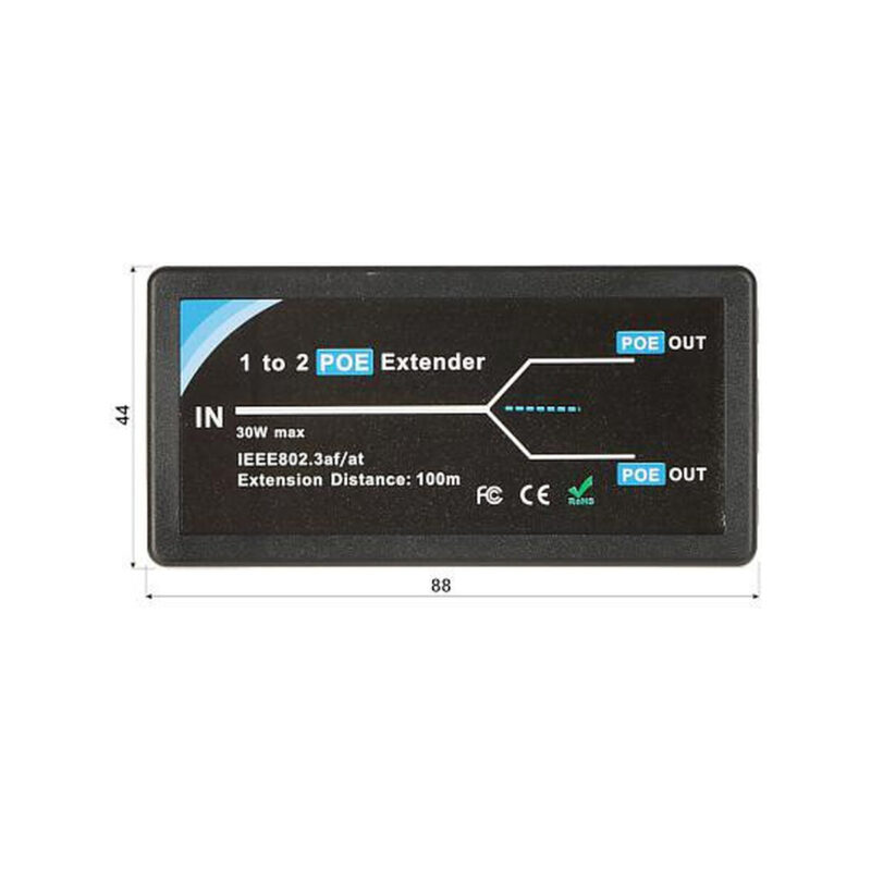 SWITCH POE / EXTENDER PFT1320 3-PORTOWY