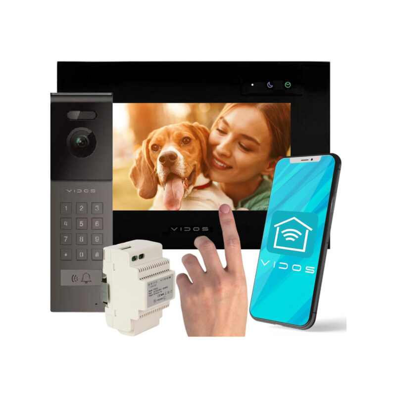 WIDEODOMOFON VIDOS X M10B-X/S12D