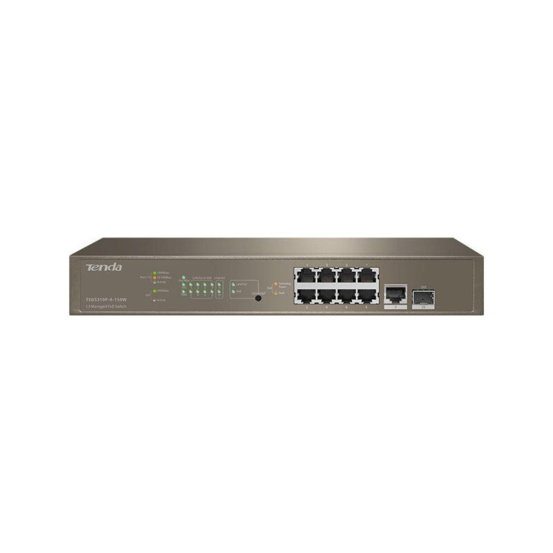 7817eeedcee34ea221a9f74c6a2ef5e7_original SWITCH POE TENDA ZARZĄDZALNY L3 TEG5310P-8-150W