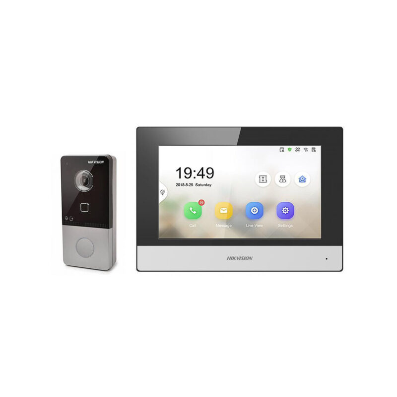 Zestaw wideodomofonowy Hikvision DS-KIS603-P(C)