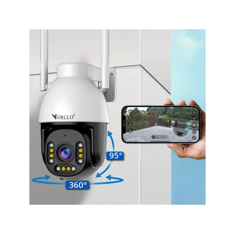 Kamera IP Orllo zewnętrzna obrotowa zoom x10 4MPx ORLLO Z9 ULTRA