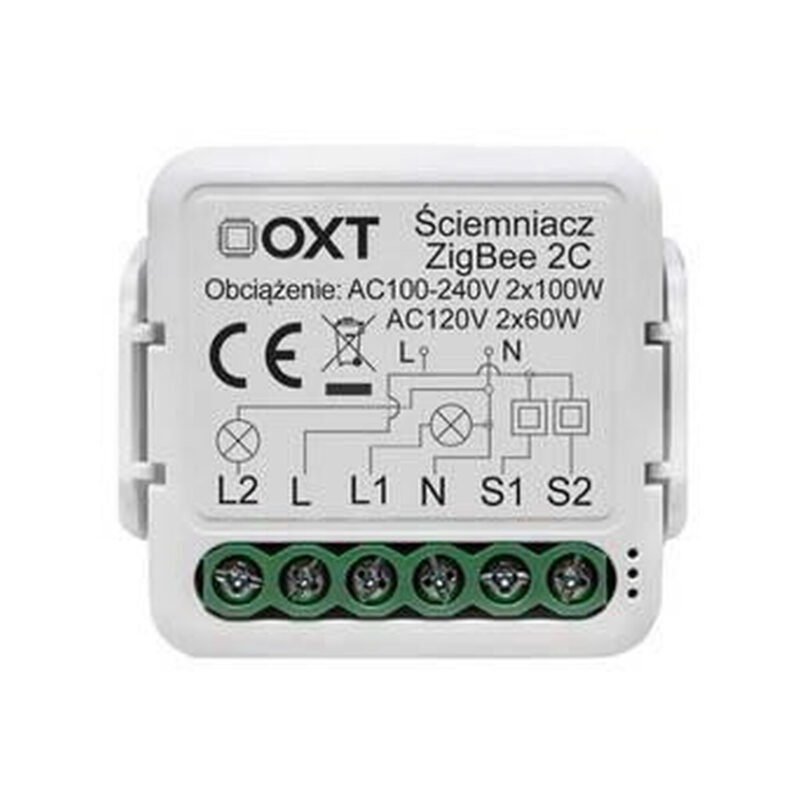 792fd8192d71bbfd3706604c914306a1_original Moduł OXT mini ściemniacz 2 obwody ZigBee TUYA T266