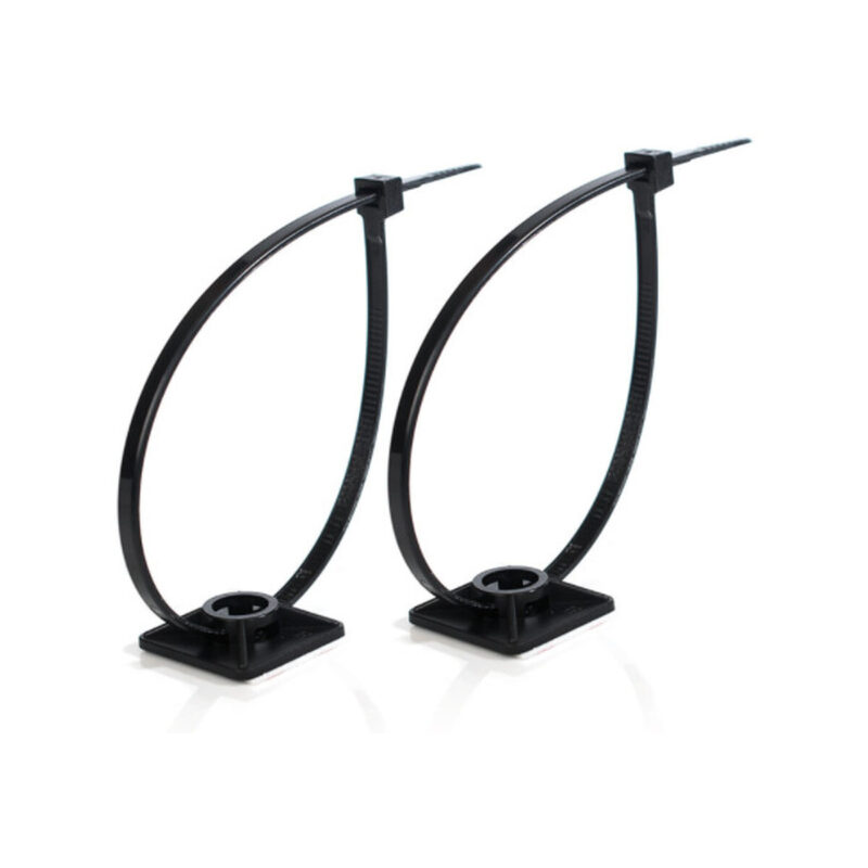 UCHWYT MOCUJĄCY SAMOPRZYLEPNY HW-4ACB CZARNY (100szt.)