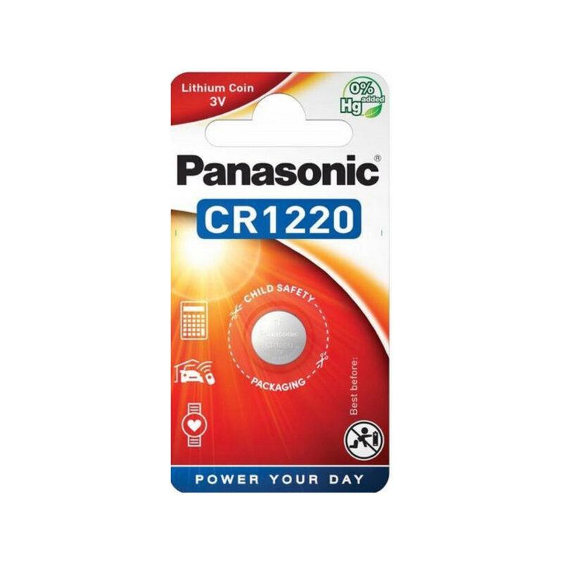 Bateria CR1220 1BL PANASONIC 3V 35mAh (1 szt.)