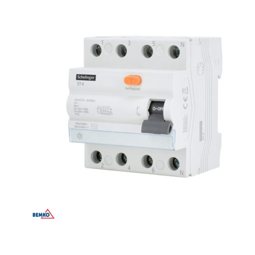 Wyłącznik różnicowoprądowy TYP B 4P 40A 30mA SCHELINGER