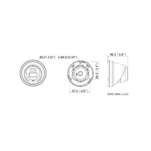 Kamera IP Hikvision DS-2CD23123G2-LIS2UY/SL(2.8mm)