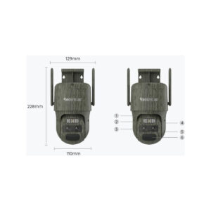 Kamera IP Reolink Trackmix Series G770 8MP LTE akomulatorowa z Panelem Solarnym