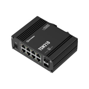 Teltonika TSW210 switch przemysłowy 8xGE 2xSFP PoE+ (TSW210000040) DIN