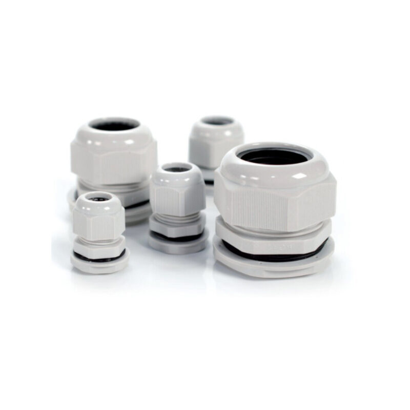 Dławica kablowa z gwintem PG-7 jasnoszary (1szt.)