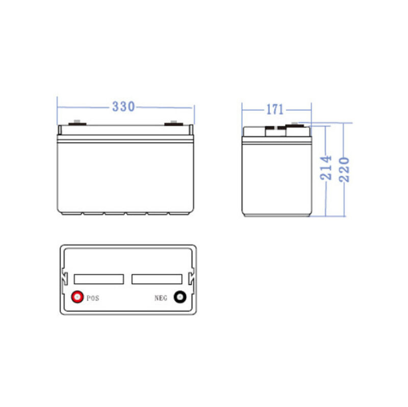 AKUMULATOR AGM Green Cell VRLA 12V 100Ah