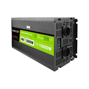 PRZETWORNICA NAPIĘCIA Green Cell PowerInverter LCD 48V / 230V 5000/10000W CZYSTA SINUSOIDA