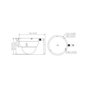 KAMERA IP DAHUA IPC-HDBW1430DE-SW-0280B