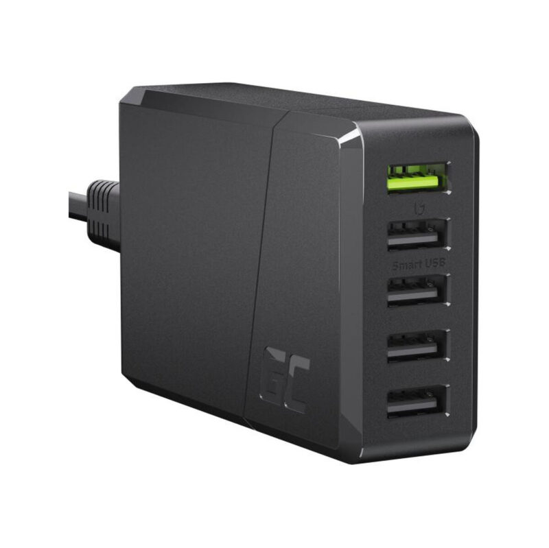 ŁADOWARKA SIECIOWA Green Cell CHARGESOURCE 5 5xUSB 52W ULTRA CHARGE CHARGC05