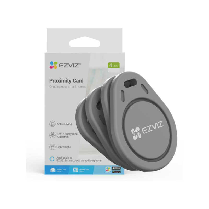 BRELOKI ZBLIŻENIOWE EZVIZ CS-DL-IC-CPU-R200 (4szt)