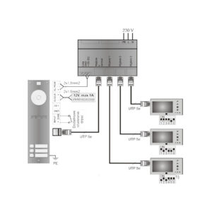ACO MPRO 7 BK Monitor Familio PRO 7”