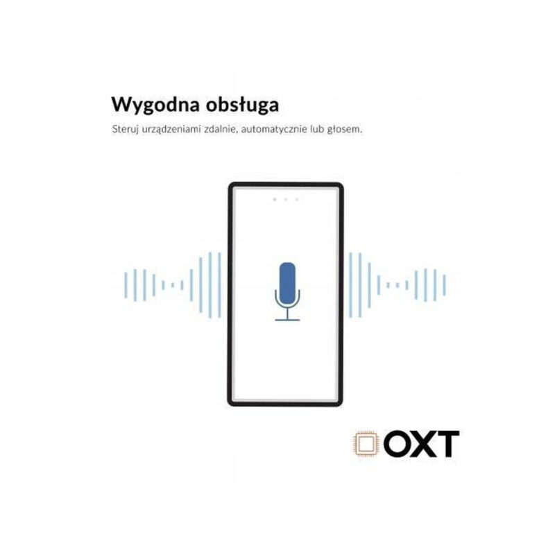Moduł OXT przekaźnik 1 obwód pomiar 16A WIFI TUYA T220P