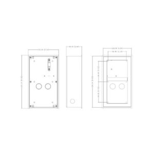 PUSZKA PODTYNKOWA DAHUA VTM127