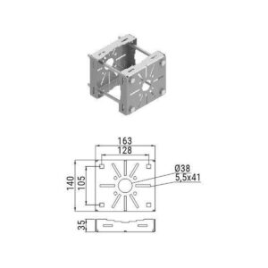 UCHWYT KAMERY UNIWERSALNY ATS UKAM1