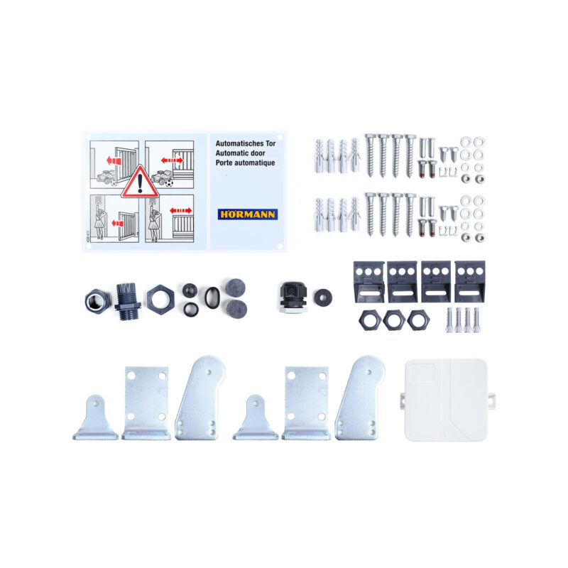 Zestaw Hormann Rotamatic 2 868MHz BiSecure do 5m bram dwuskrzydłowych